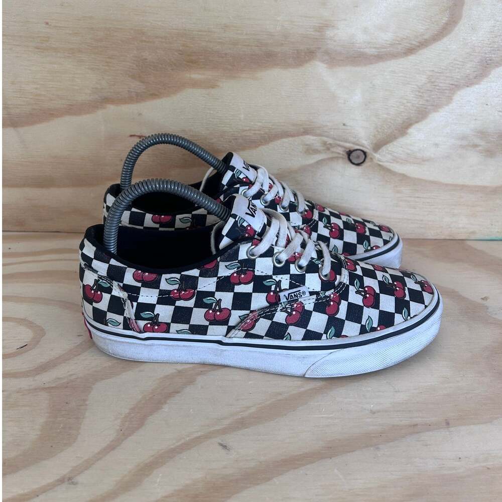 Vans Off The Wall - Doheny - Sneakers - Black/Red - Women's - 8